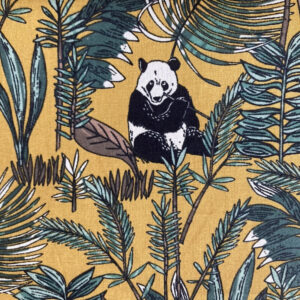 Tissu Panda Bambou