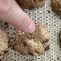 Cuisson Cookies aux graines de lin, chocolat et noix de pécan