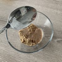 Préparation Cookies aux graines de lin chocolat noix de pécan (3)