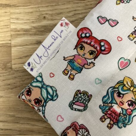 Bouillotte sèche A4 Nana - Tissu CUTE - Un Amour de Lin® (4)