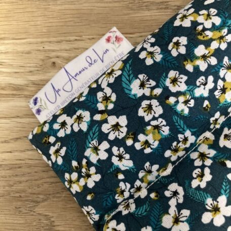 Bouillotte sèche A4 Nana - Tissu MIYU OCEAN - Un Amour de Lin® (4)