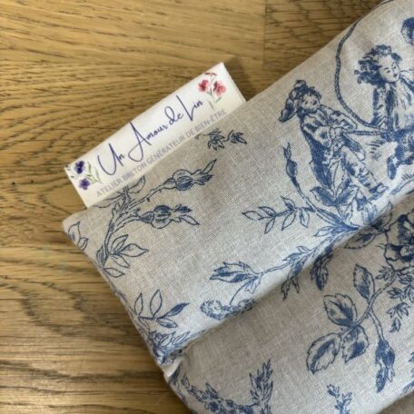 Bouillotte Le Nana - Un Amour de Lin ® - Tissu JEUX D'ENFANTS Toile de jouy