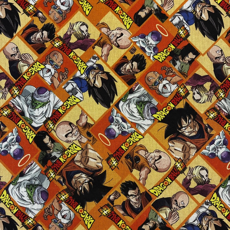 Collection 2026 - Un Amour de Lin®- Tissu DRAGON BALL SUPER