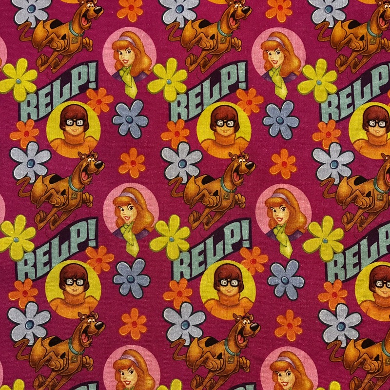 Collection 2026 - Un Amour de Lin®- Tissu SCOOBY DOO