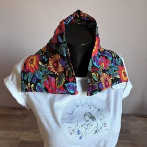 Bouillotte sèche aux graines de lin - Modèle CHOUCHOU - Tissu AMELIA - Un Amour de Lin®