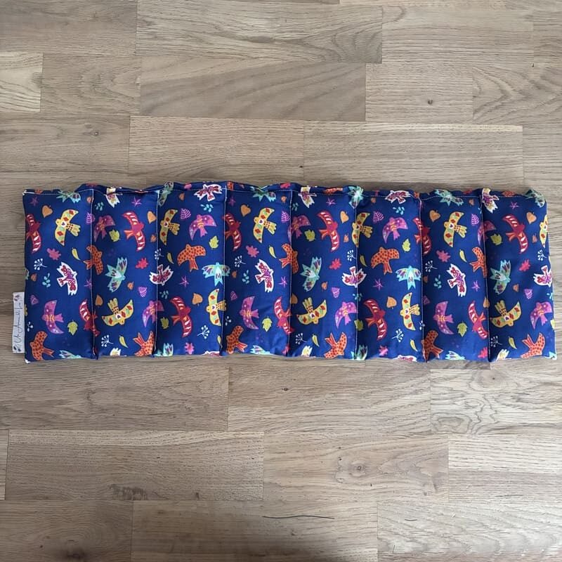 Bouillotte sèche aux graines de lin - Modèle CHOUCHOU - Tissu CUI-CUI - Un Amour de Lin® (2)