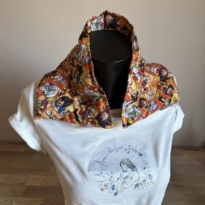 Bouillotte sèche aux graines de lin - Modèle CHOUCHOU - Tissu DRAGON BALL SUPER- Un Amour de Lin®