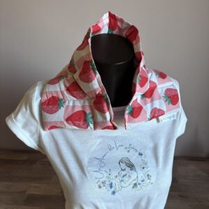 Bouillotte sèche aux graines de lin - Modèle CHOUCHOU - Tissu MARIGUETTE - Un Amour de Lin®