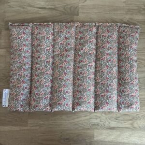 Bouillotte sèche aux graines de lin - Modèle MAXI - Tissu BOEZI Kaki - Un Amour de Lin®