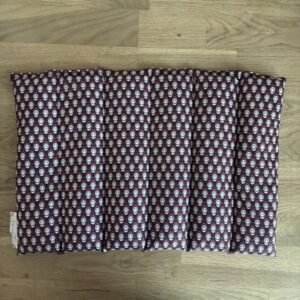 Bouillotte sèche aux graines de lin - Modèle MAXI - Tissu CASA DE PAPEL - Un Amour de Lin®