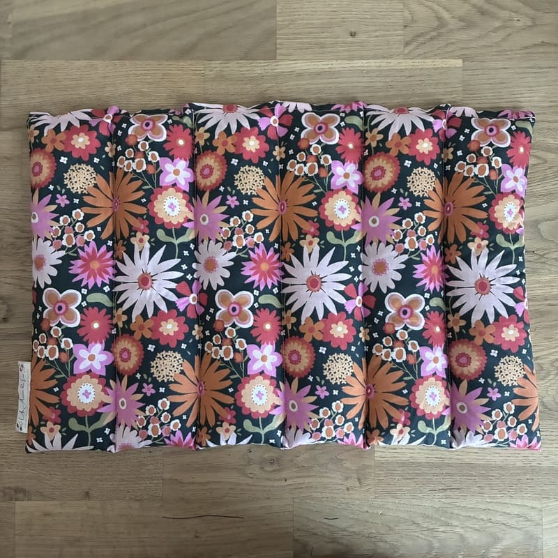 Bouillotte sèche aux graines de lin - Modèle MAXI - Tissu CHILDHOOD - Un Amour de Lin®