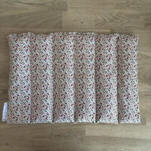 Bouillotte sèche aux graines de lin - Modèle MAXI - Tissu OTMA Kaki - Un Amour de Lin®