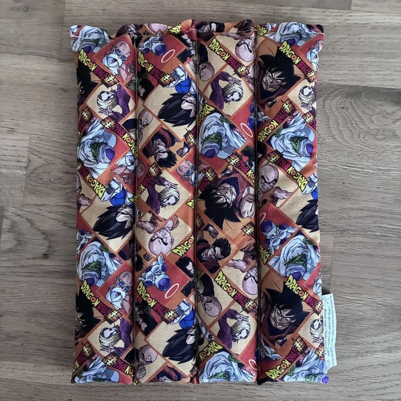 Bouillotte sèche aux graines de lin - Modèle NANA - Tissu DRAGON BALL SUPER - Un Amour de Lin® (2)